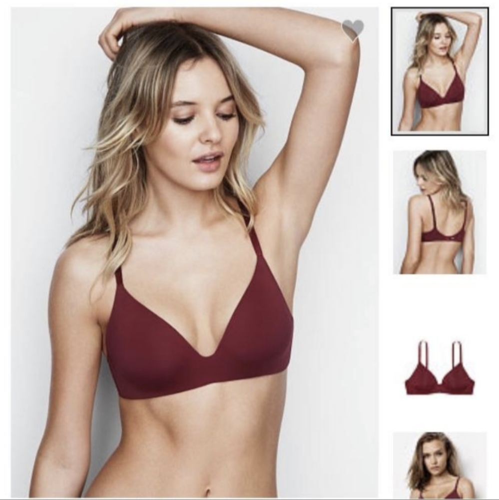 Free Matching VS Panties! Victoria's Secret Lightly Lined Wireless t-shirt bra